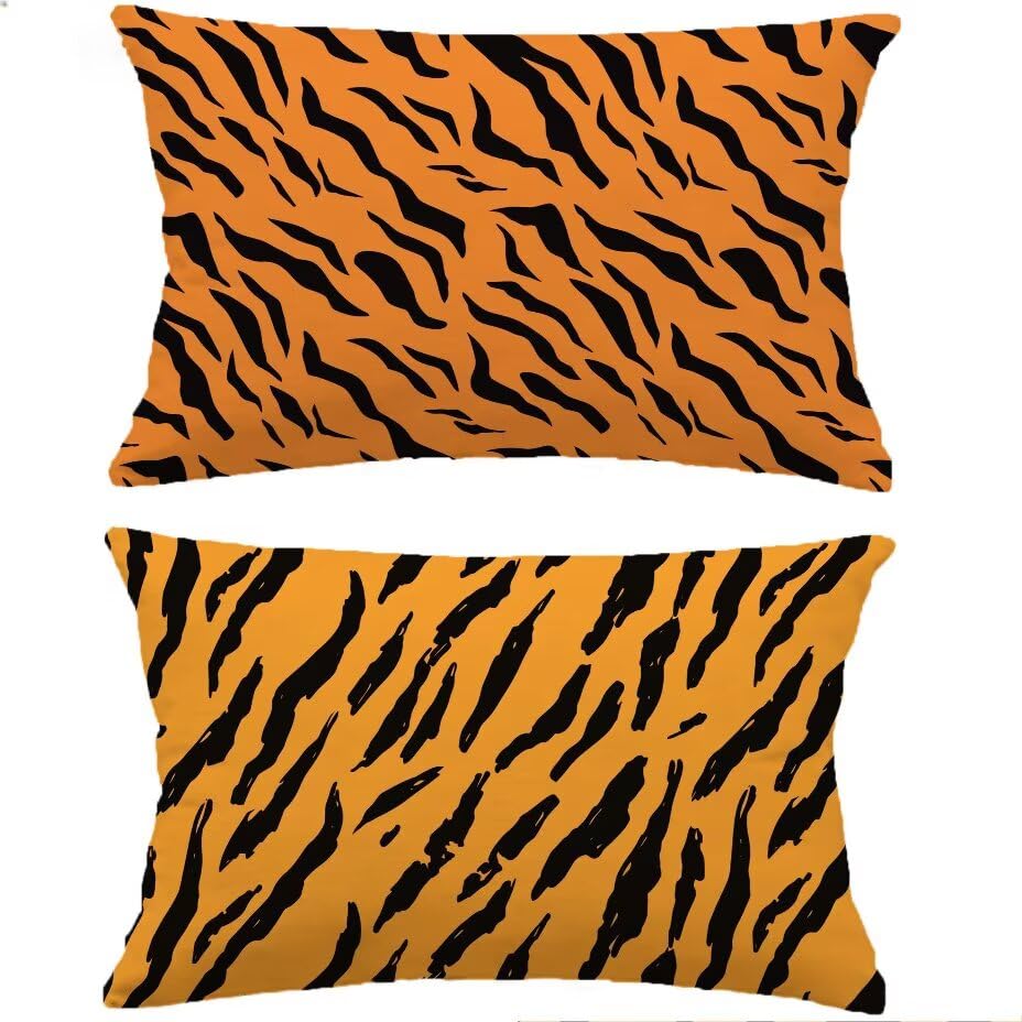 Coussin lombaire extérieur étanche fini les taches avec ces housses orange