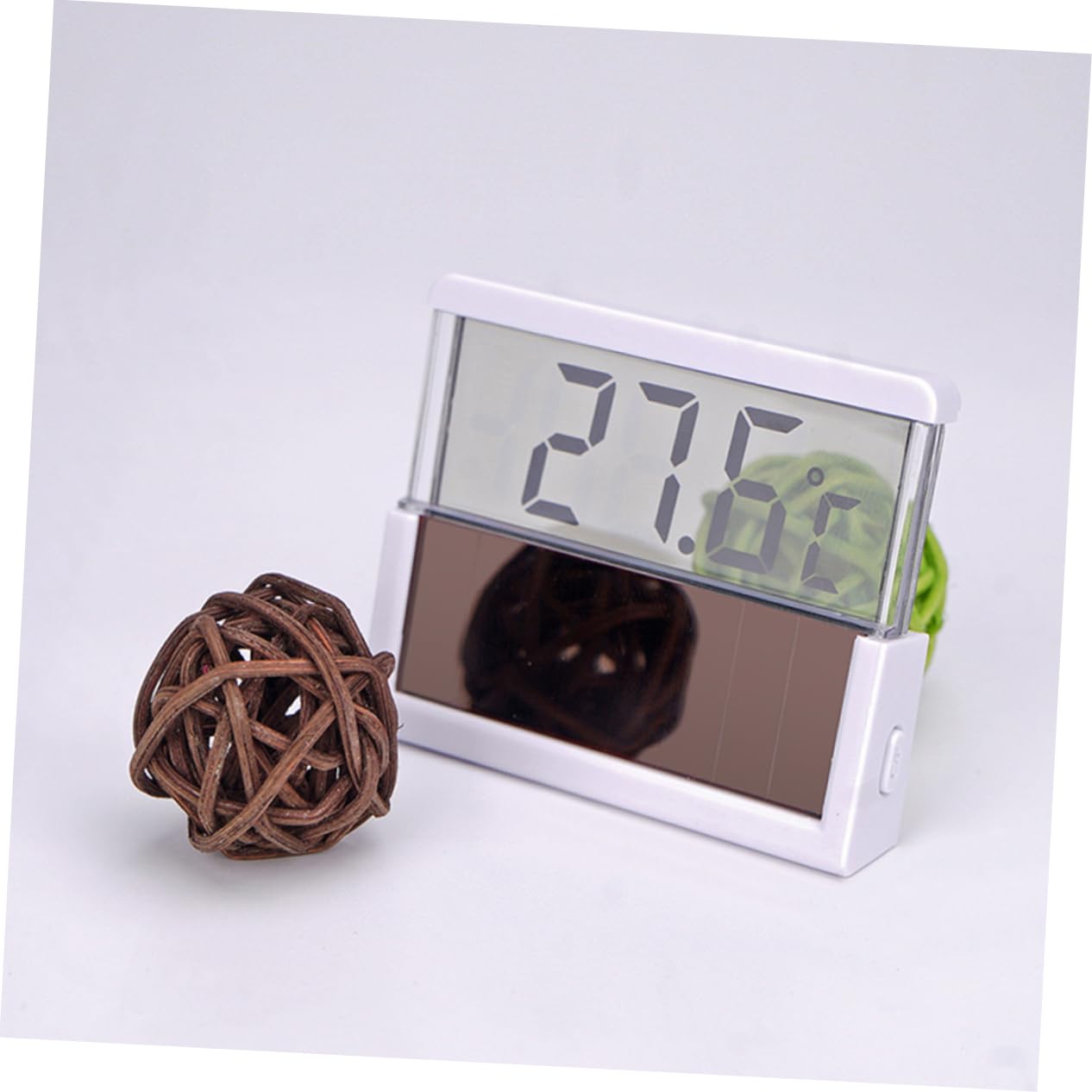 Kisangel 3St ABS-Thermometer aquarium thermometer aquarium termometro digital geführt Wassertemperaturmesser digitales Thermometer angelrolle Aquariumthermometer LED-Digitalthermometer Weiß