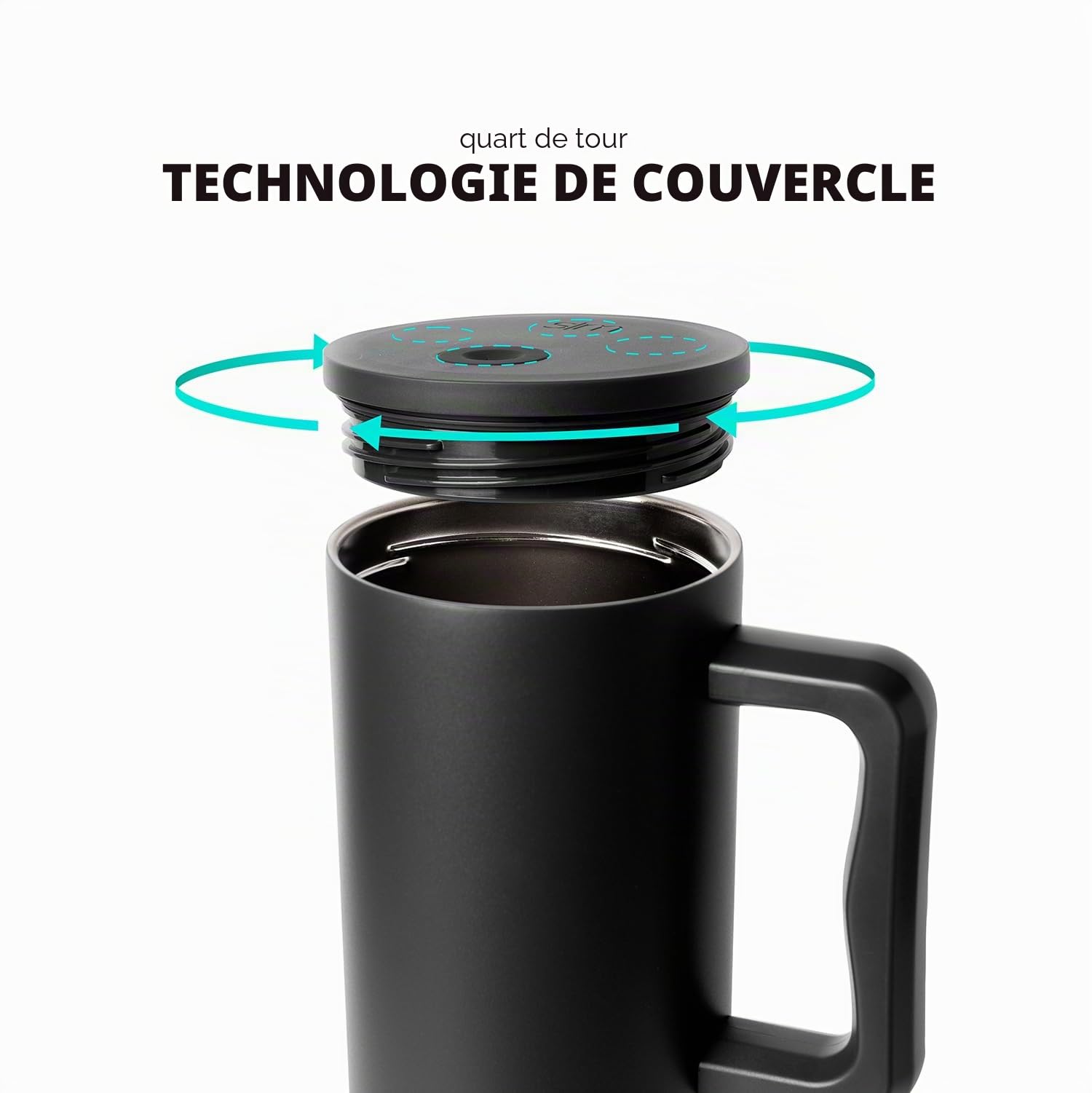 Simple Modern Harry Potter Gobelet avec Anse et Couvercle avec Paille | Gourde Isotherme Réutilisable en Acier Inoxydable | Collection Trek | 1180 ml | Herbology