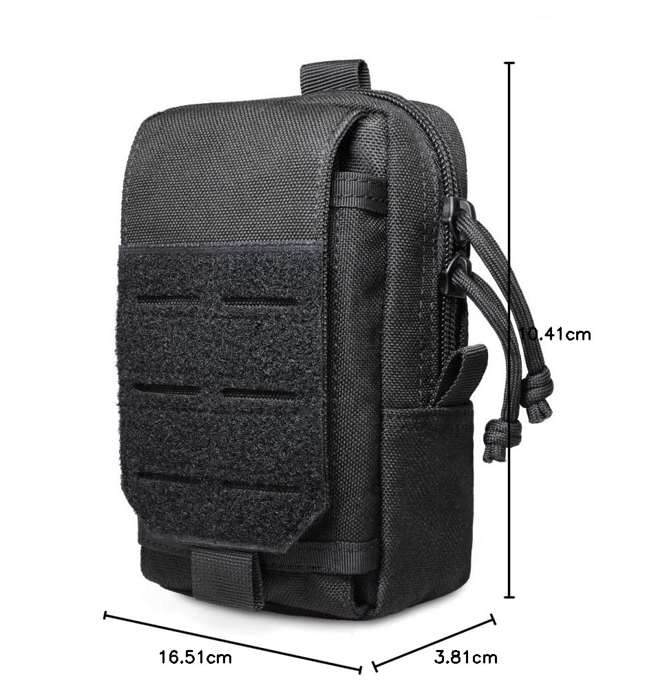 WYNEX Taktyczna Saszetka EDC Molle Etui na Telefon Organizer Narzędzi na Pasie Saszetka Talizowa Etui na Smartfon Uchwyt na Narzędzia Torba