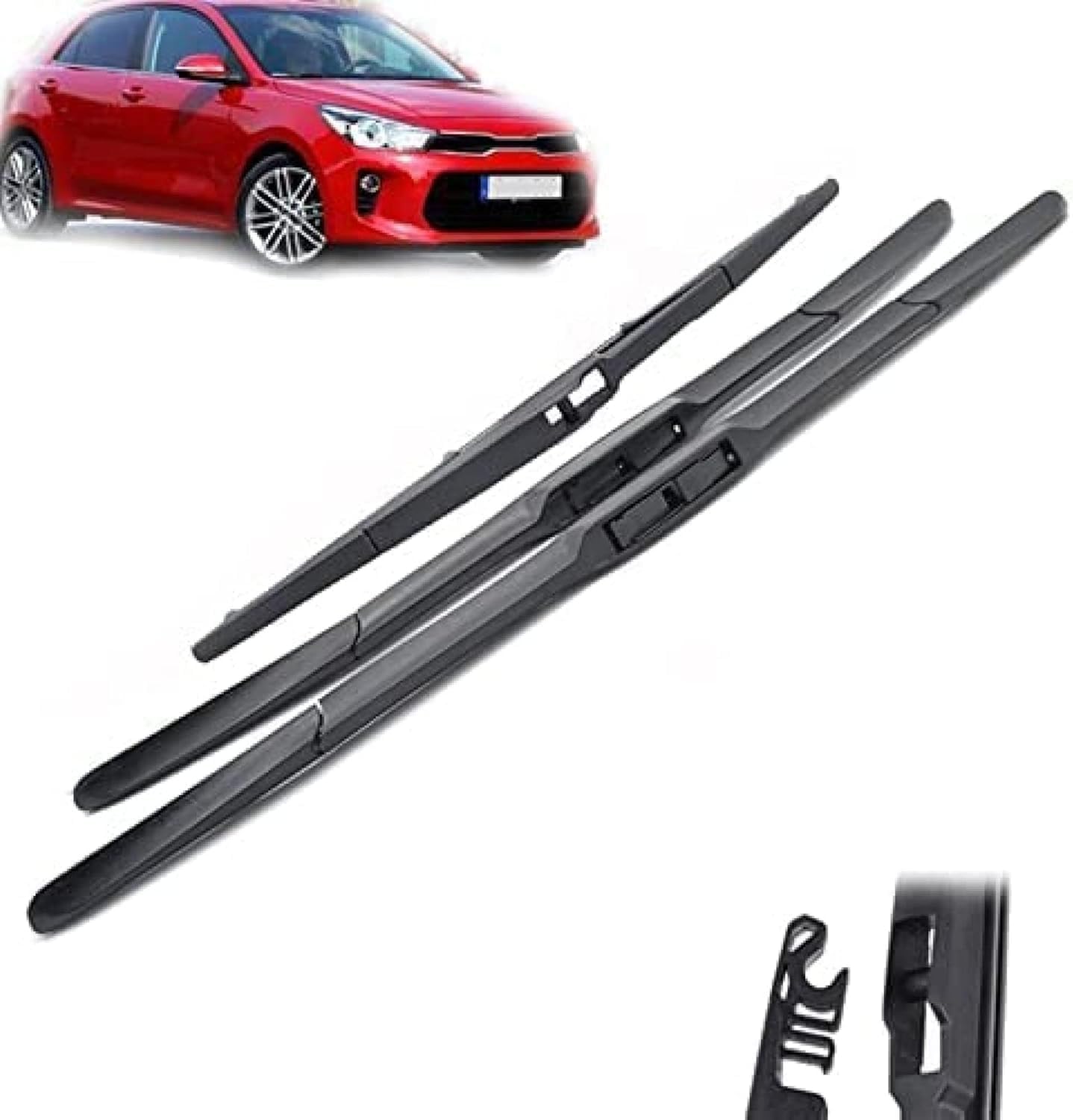 Essuie-glace Kia Rio 4 Hatchback pour rouler sous la pluie sereinement