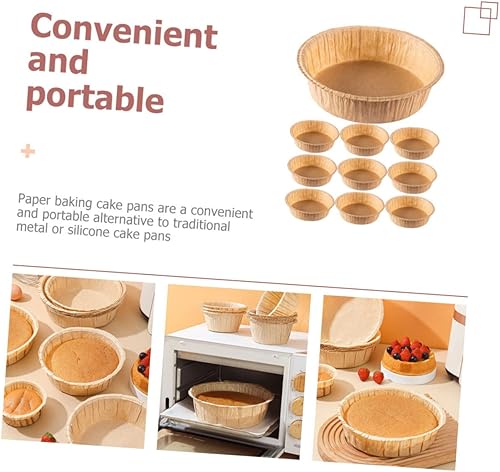 Miniatura 7 de FELTECHELECTR Molde para tartas de 6 pulgadas, moldes para tartas con forma de cúpula, moldes para cupcakes con tapas de cúpula, molde para hornear