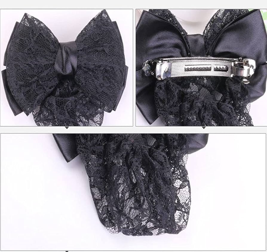 オーダーページ】バレエ レースつきシニヨン ヘアネット