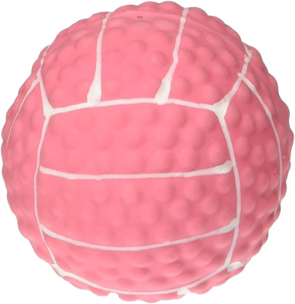 Coastal Mini Latex Pink Volleyball Dog Toy