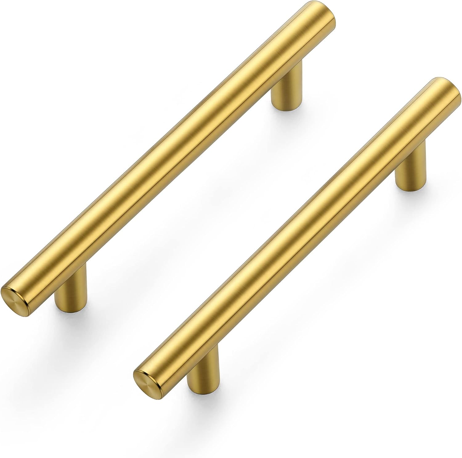 Ravinte Gold Handles 15 Pack 33/4 Inch Pulls Brushed