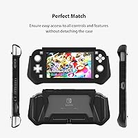 Vista 2 de FIWWAT Switch Lite - Funda protectora para Nintendo Switch Lite, compatible con Nintendo Lite, protector de pantalla, funda de agarre de mano