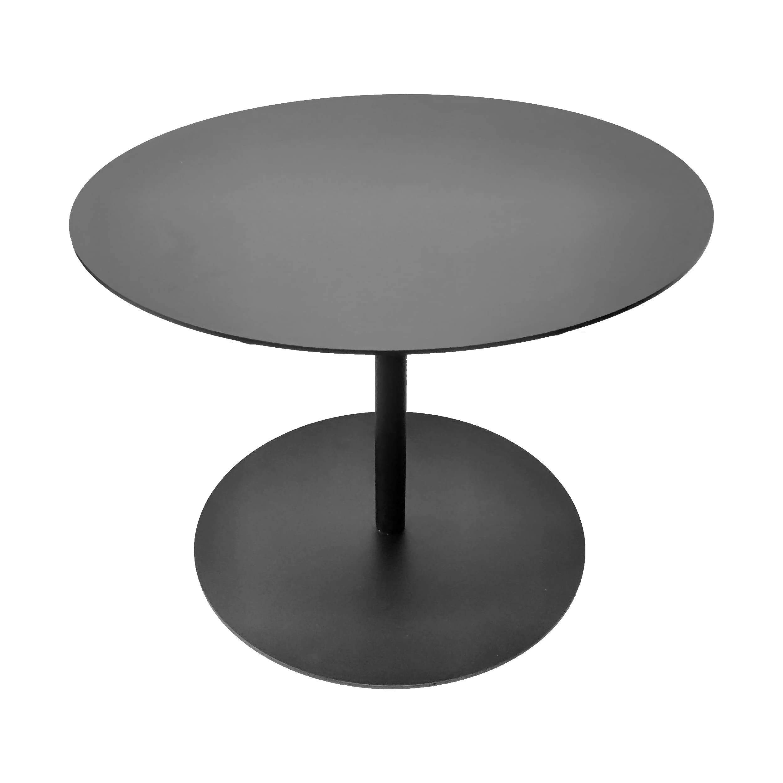 Couchtisch Metall schwarz, robust, stahlrahmen, Sofatisch Beistelltisch Kaffeetisch