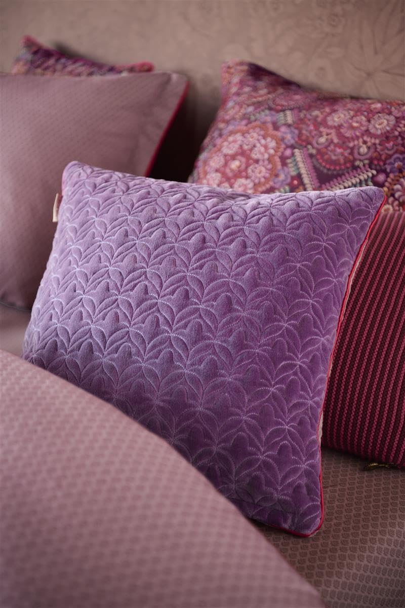 Pip Studio Quilty Dreams Kissen lila 45x45cm (1Stück)