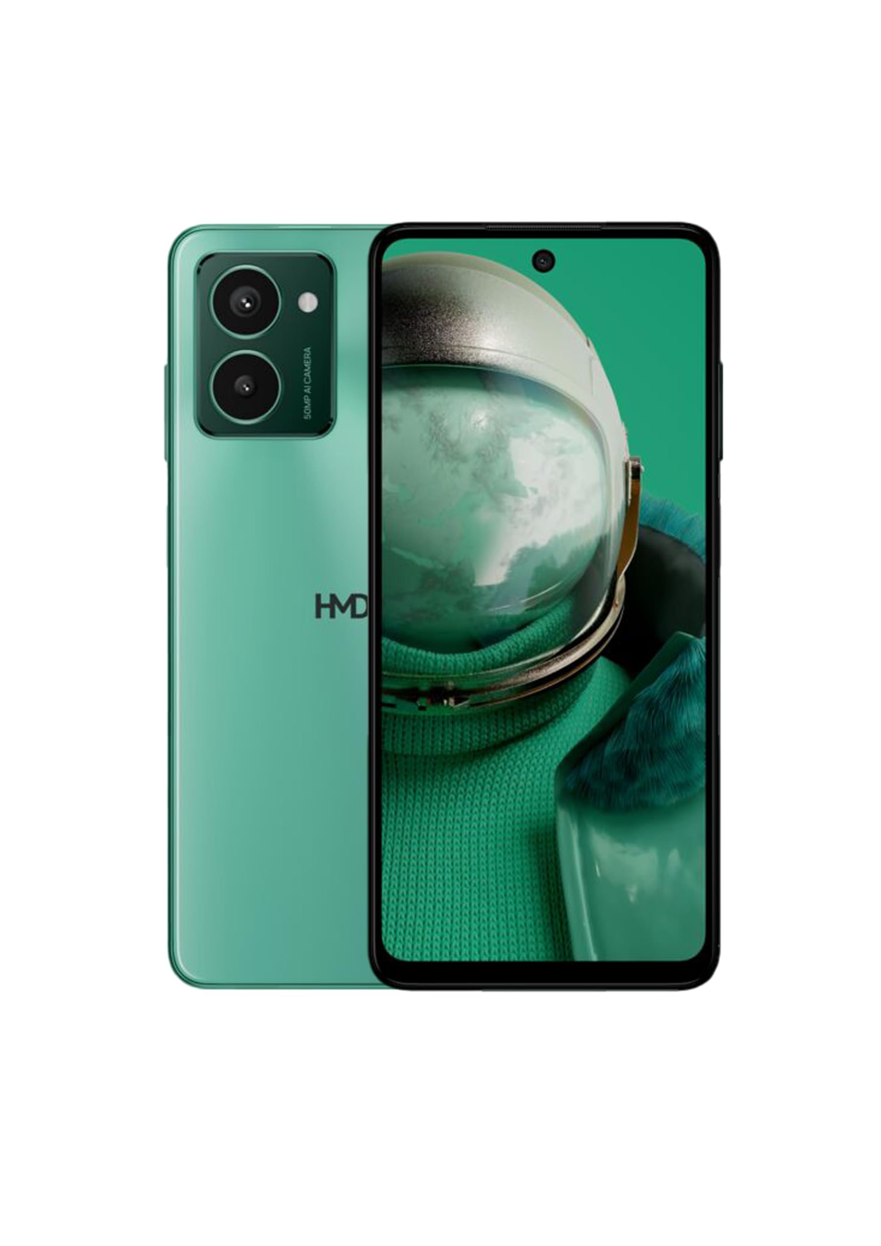 HMD Pulse Pro | 4G | 6.56” HD+ Smartphone | Android 14 | 50MP Dual camera | 50MP selfie camera | 8GB/256GB Storage | up to 59 hours battery | OZO audio | Easy Repairability | Dual SIM | Glacier Green