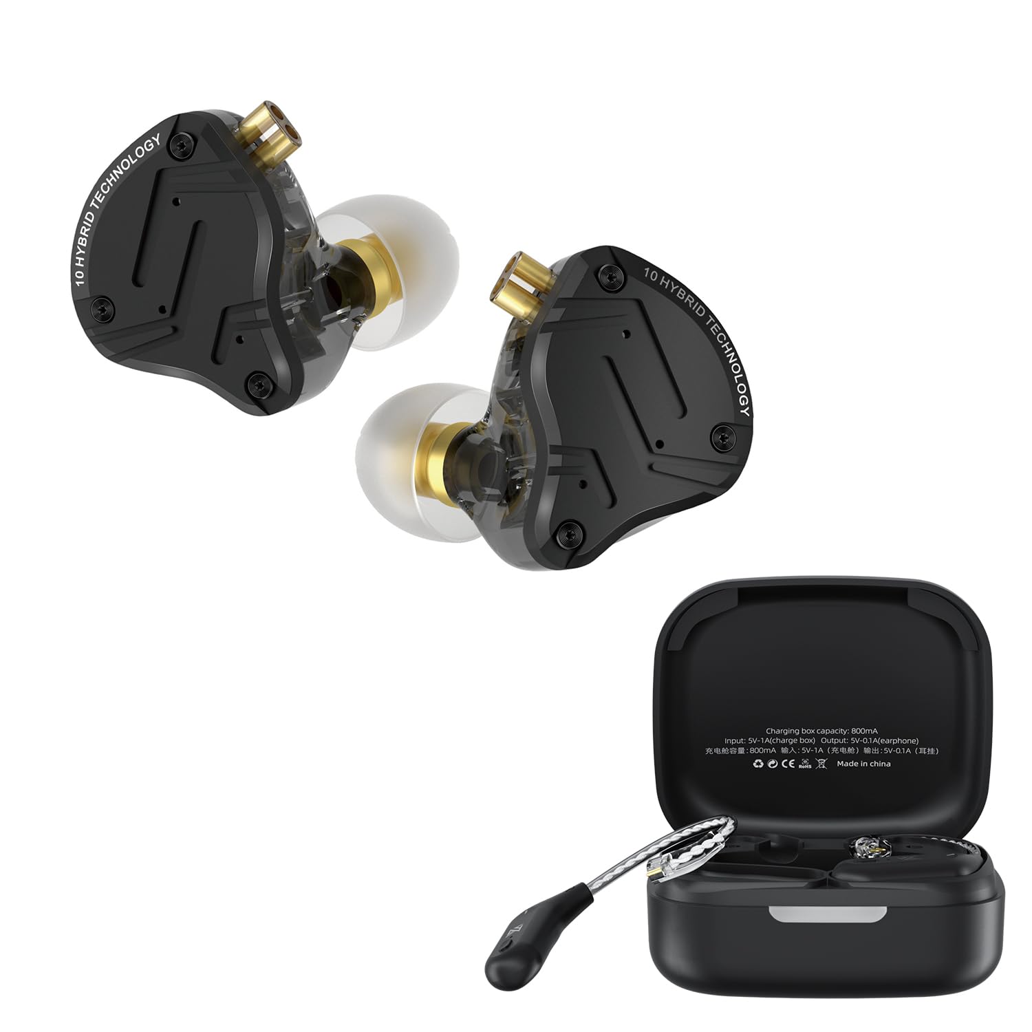 Amazon.com: KZ ZS10 PRO X & KZ AZ09 Bluetooth Module, Free Switch