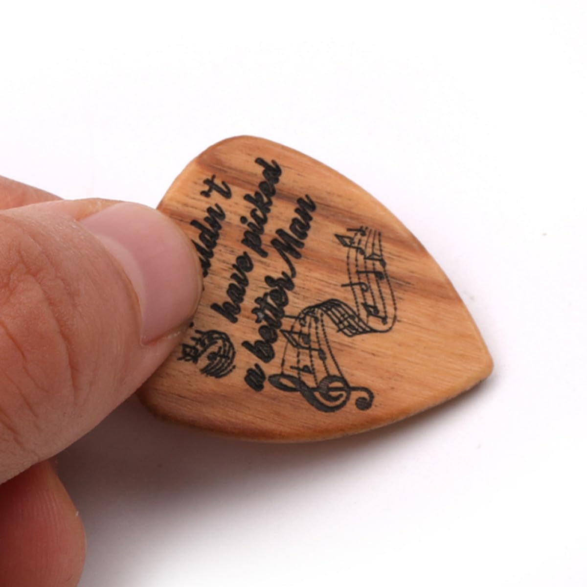 BESTonZON 3 Juegos De Piezas estuche para púas de guitarra púas de bajo traje de niños guitar picks púas guitarra plumillas de guitarra soporte para púas de guitarra de madera elegir envase