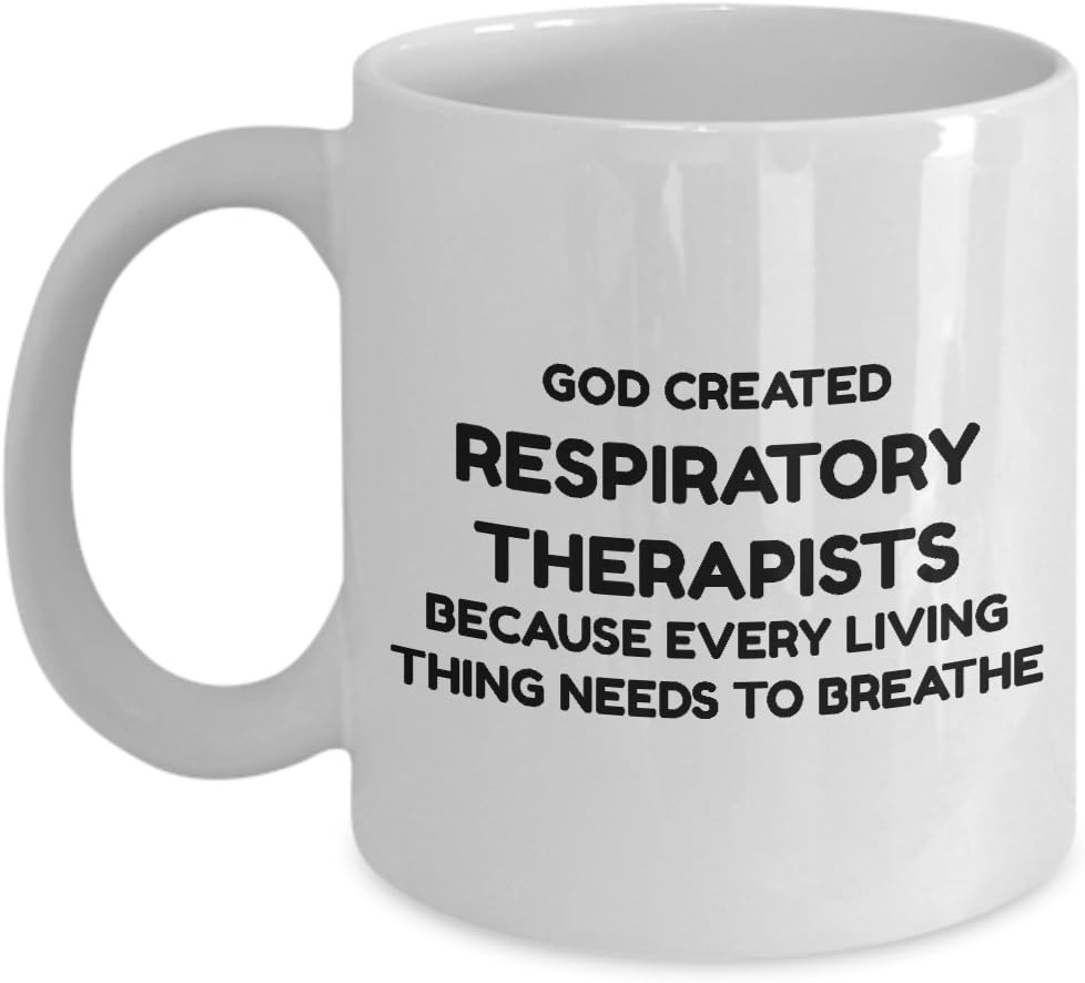 Respiratory Therapist Coffee Mug God Created Respiratory
