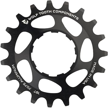 Wolf Tooth Aluminum Single Speed Cog Gold