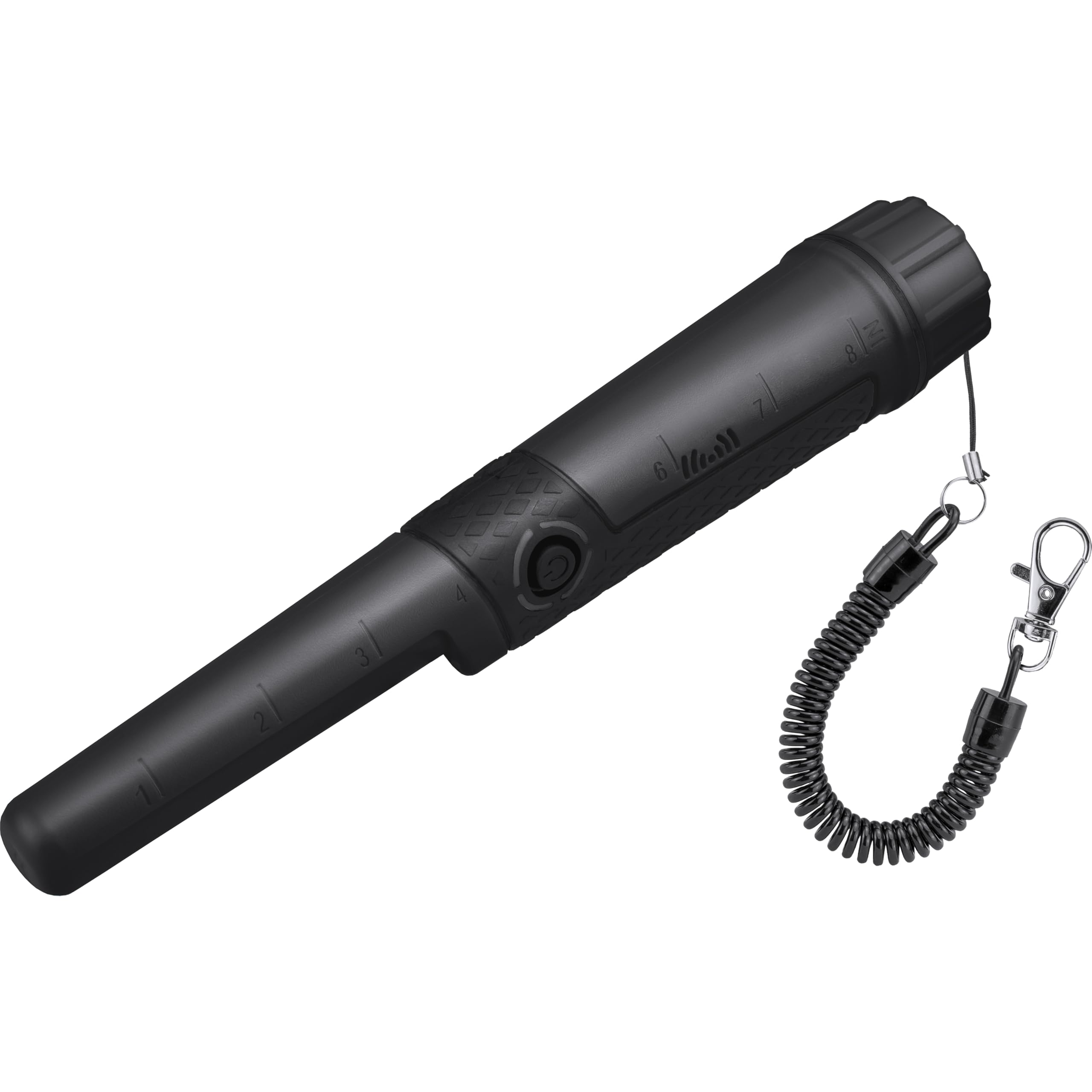 Winbest SURVEYOR-300 Waterproof Handheld Portable Wand Pinpointer Metal Detector with LCD Display & Holster, Sound & Vibration Alerts, Built-in LED Flashlight