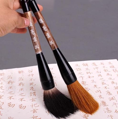 Miniatura 3 de Fendawn Strive Cepillo Kanji de caligrafía china de pelo de lobo japonés Sumi Dibujo Pluma 1 PCS (grande)