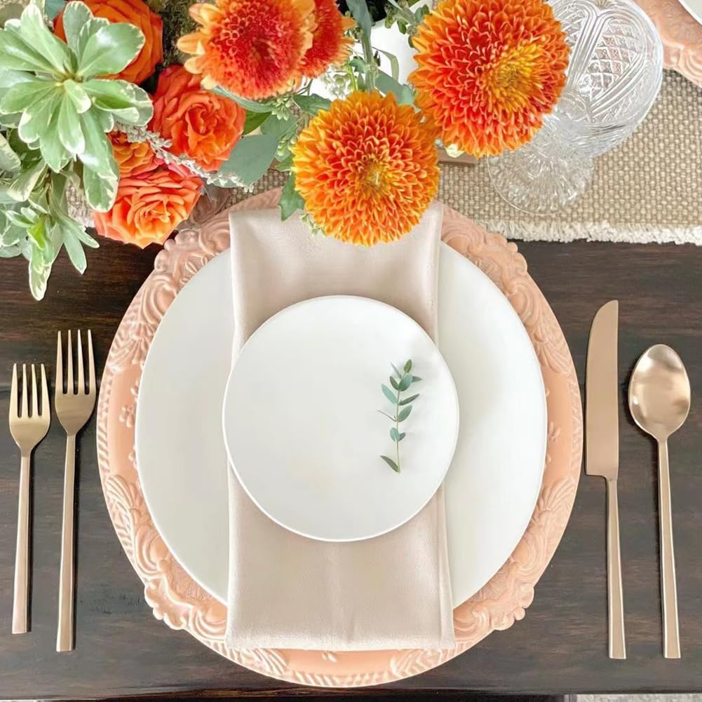 20 servilletas de terciopelo lavables servilletas de mesa reutilizables, 45 x 45 cm, suaves, cómodas, para bodas, cenas, Navidad, cumpleaños, fiestas, decoración de mesa, azul zafiro