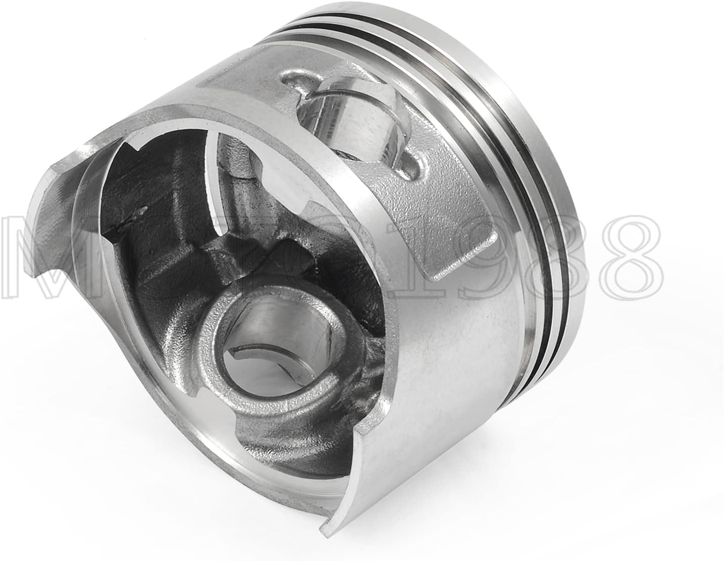 MOTO1988 Piston & Ring ANG Gasket Compatible with EZGO TXT 4 Cycle Gas Golf Cart 295cc MCI Fuji Robin Engine 1991-2008 OEM 26607-G01 26608-G01 4570 Standard