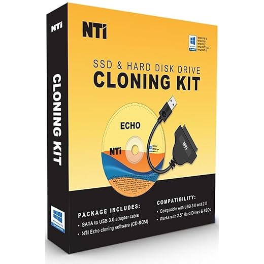 NTI Cloning Kit V6 with SATA-to-USB Adapter