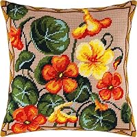 Brvsk Étoile Notte Kit Di Bricolage A Punto Croce Stampato Con Tessuto Di Tappezzeria (40 × 40 Cm) - Per Decorazioni Creative Casa