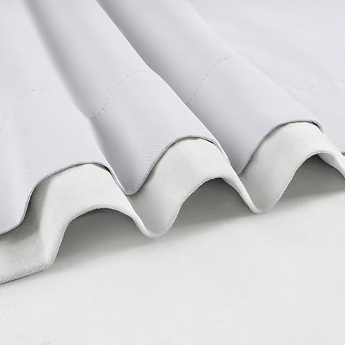 Miniatura 9 de HPD Half Price Drapes Cortinas opacas de terciopelo de 108 pulgadas de largo, 1 panel de cortina opaca plisada para sala de estar y dormitorio, 25