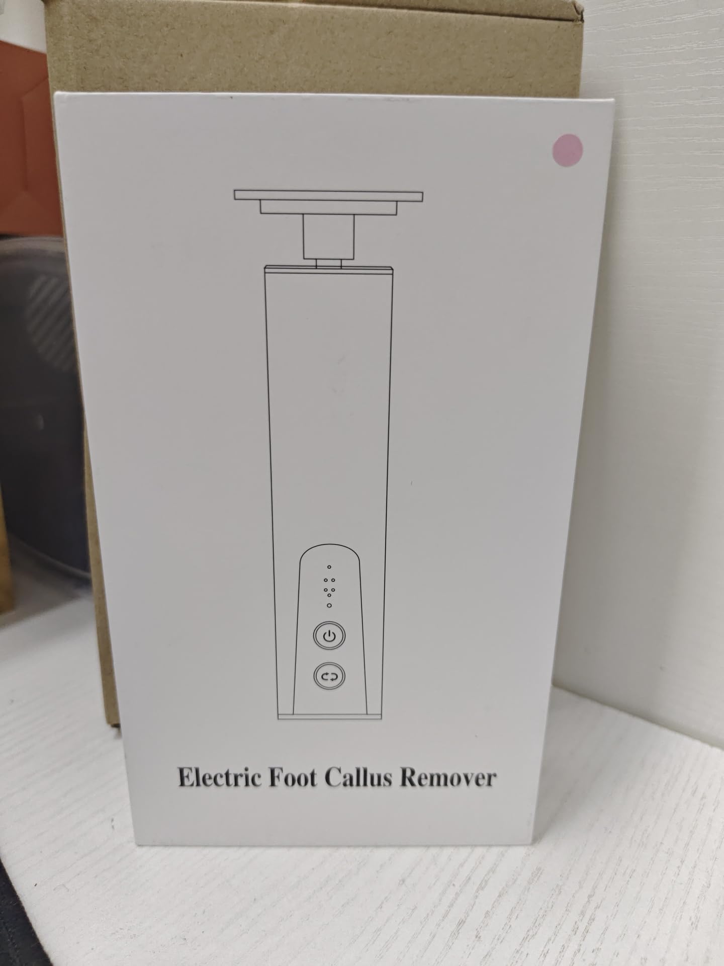 Lima Electrica pies Durezas, lima eléctrica recargable para pies, con hojas reemplazables de papel abrasivo, 6 velocidades para talones agrietados, callos, piel muerta (oro rosa)