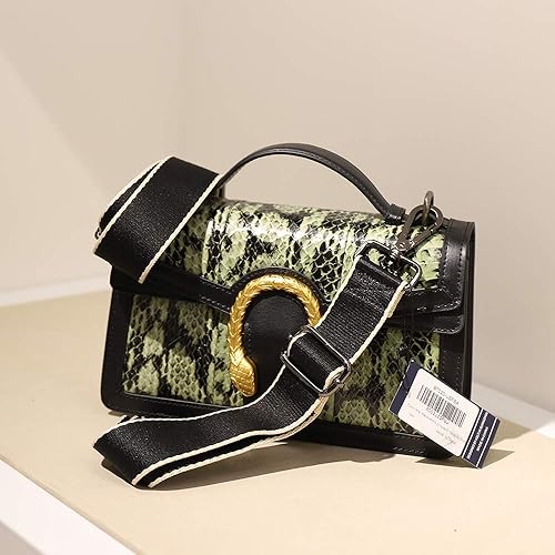 Miniatura 90 de Kolti Correa de repuesto para bolso, bolso cruzado a rayas anchas ajustables Hebilla de oro-04