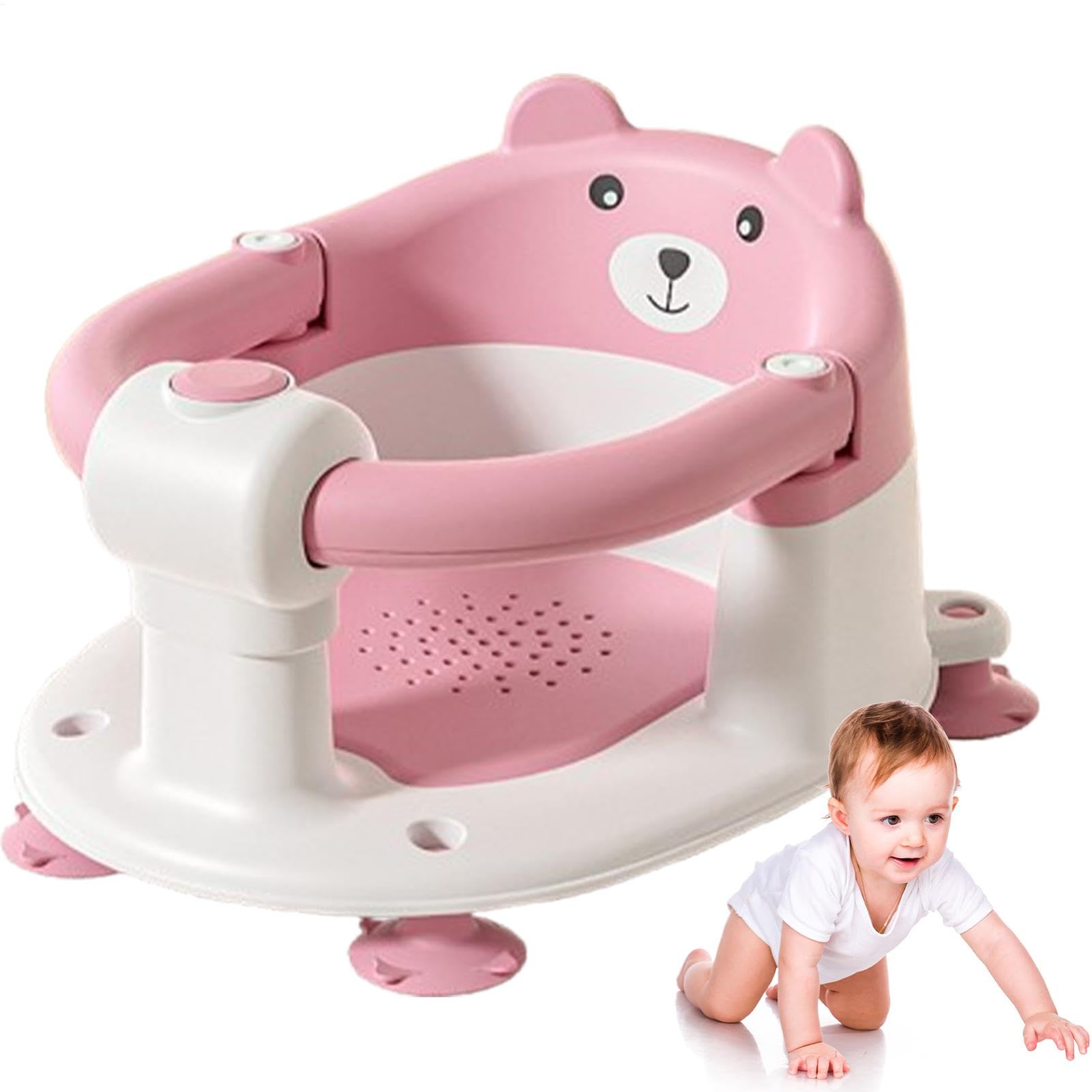 Seggiolino Da Bagno Per 6+ Seduta In Vasca, Sedile Da Bagno | Seduto Per Bambini e Bambine 6+ , Maschi e Femmine, , Seggiolino Bagnetto, Sedile Vasca, Bebè, Piccoli