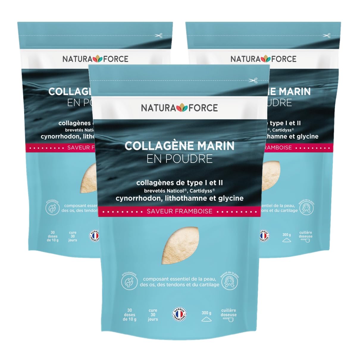 Collagène marin en poudre à l'unité