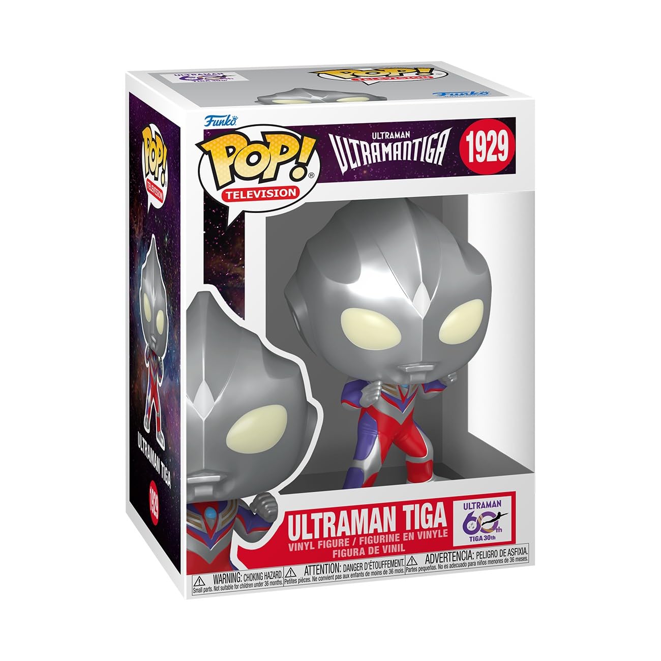 Funko POP! Television: Ultraman - Tiga - Collectable Vinyl Figure - Gift Idea - Official Merchandise - Toys For Kids & Adults - Model Figure for Collectors and Display