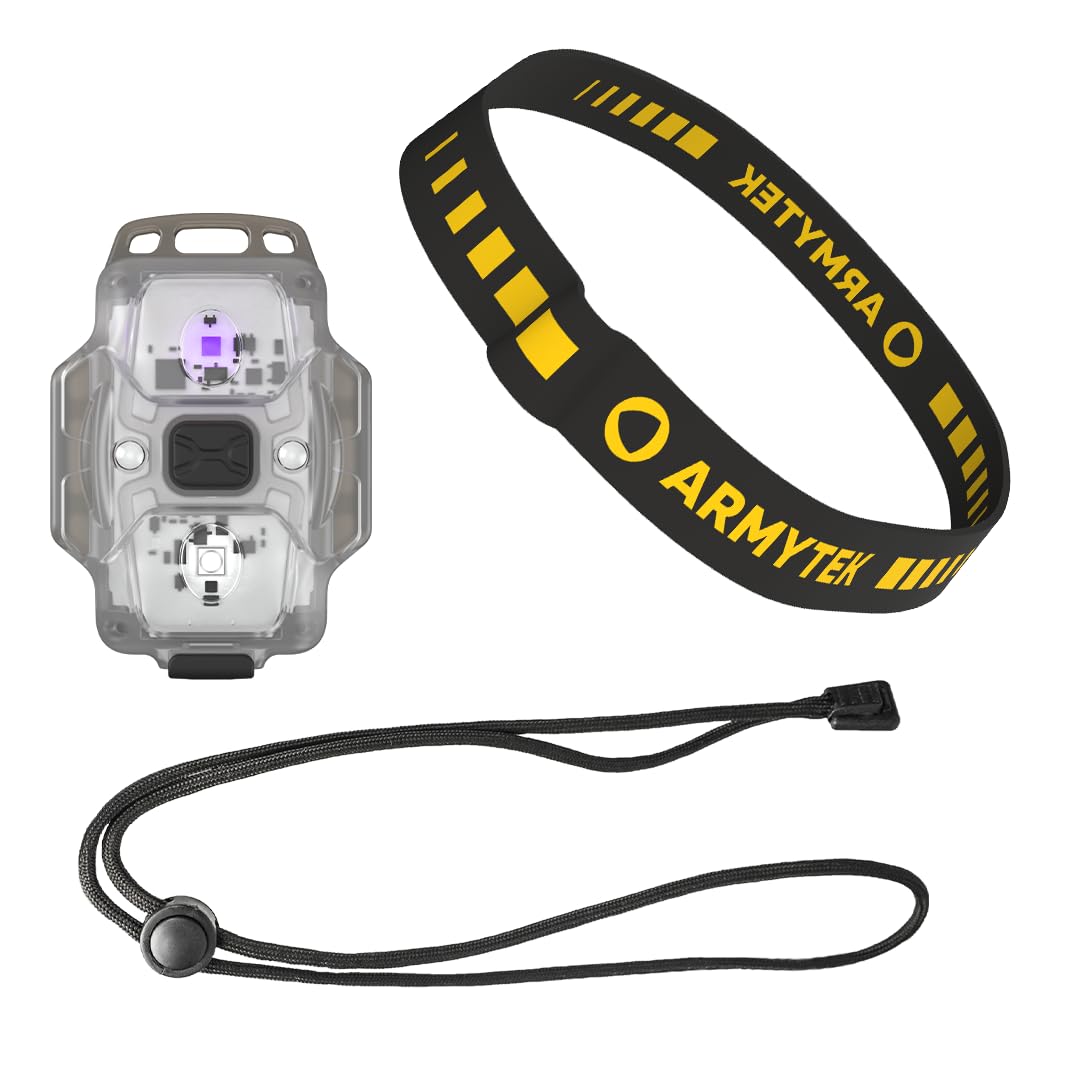 Lampada portatile ArmyTek Crystal Grey F07001G N/A Bianco, Rosso N/A