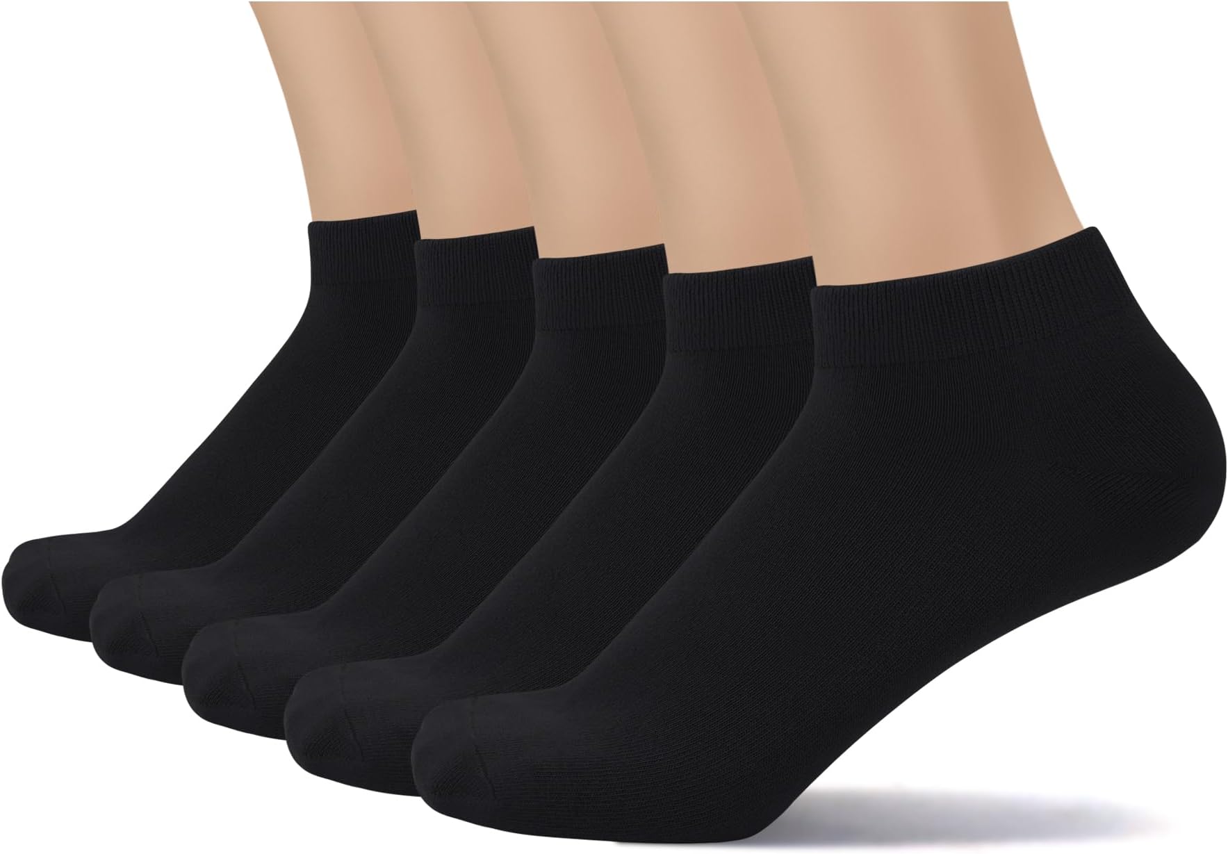 Thin Viscose Bamboo Low Cut Ankle Socks Men Breathable Sock Comfort Cool Softy Lightweight Sock 5 Paris
