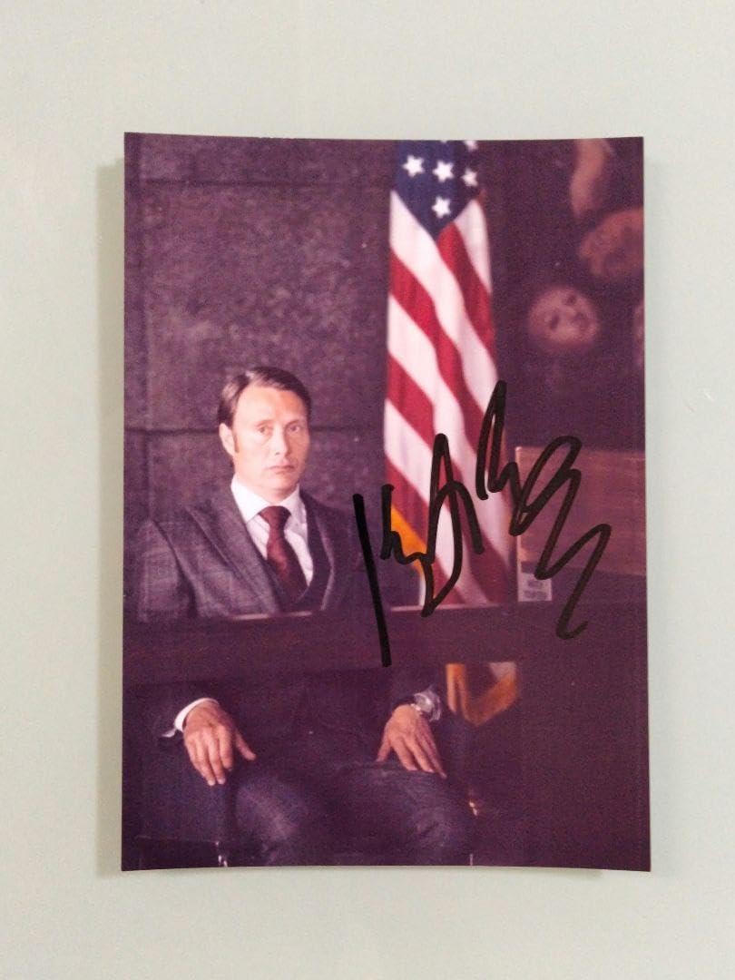 マッツミケルセン直筆サイン入り2Lサイズ写真… 中…マッツ・ミケルセン