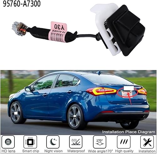 Miniatura 4 de Car Rear View Camera Reverse Camera Surround 360 Backup Camera Compatible with Hyundai-Kia Cerato 95760-A7300