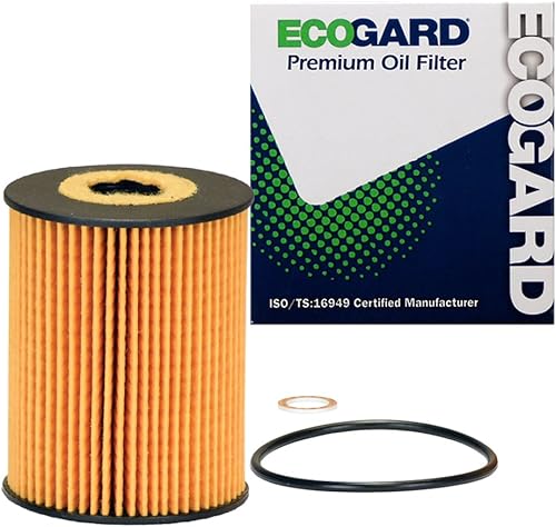 Miniatura 1 de ECOGARD Filtro de aceite de motor X10430 Premium Cartucho para aceite convencional compatible con Kia Telluride 3.8L 2020-2022, Sorento 3.3L