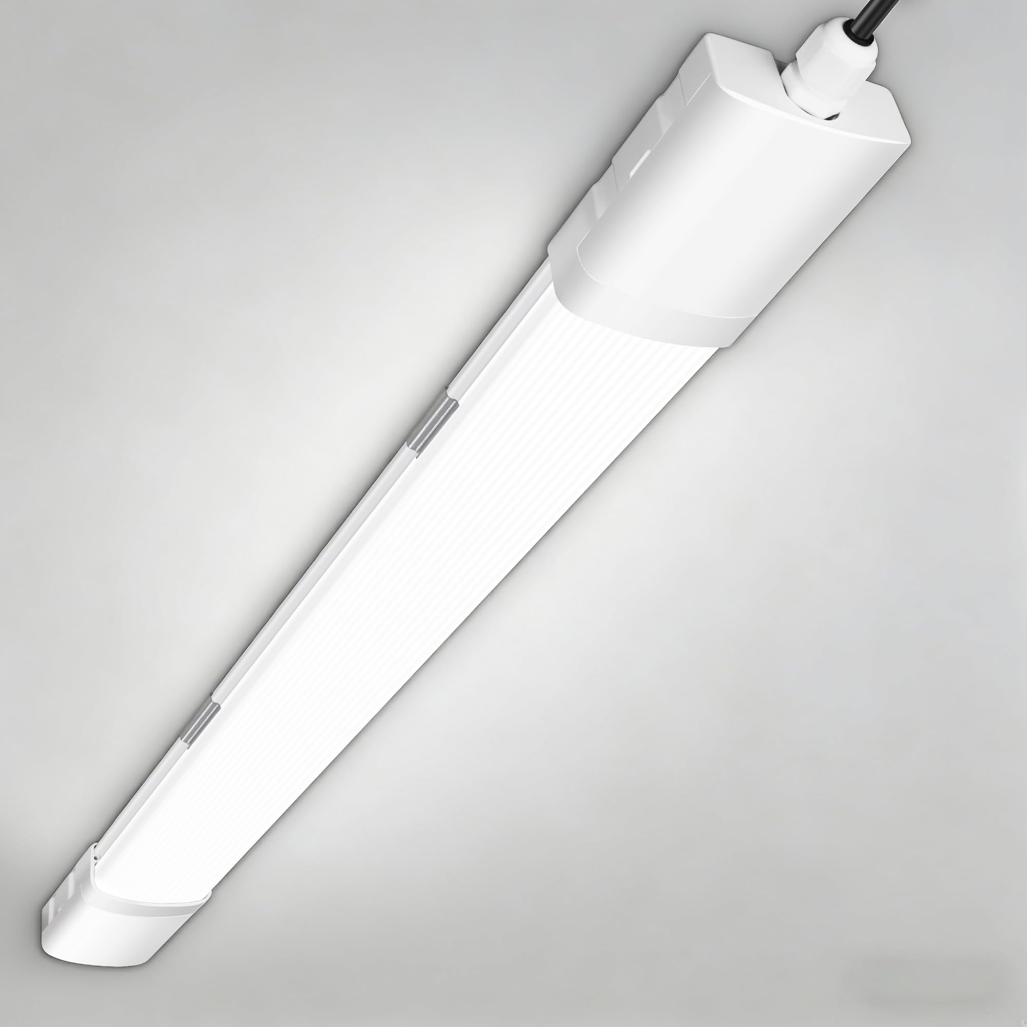 Liuyife 18W LED Strip Light 60cm, 2ft Three-Proof Ceiling Light, Neutral White 4000K LED Batten Light, Suitable for Wet Rooms, Workshops, Basements, Balconies, Kitchens, Offices