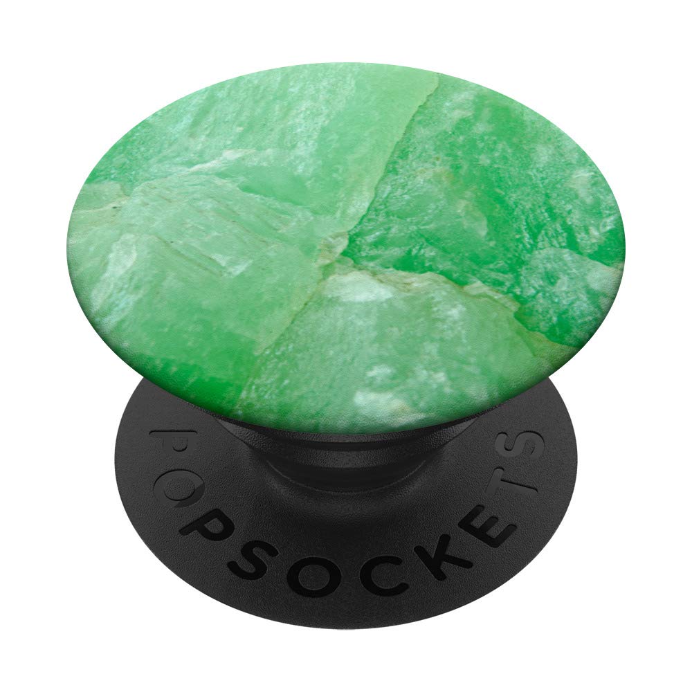 Jade Stone Closeup Design PopSockets PopGrip: Swappable Grip for Phones & Tablets