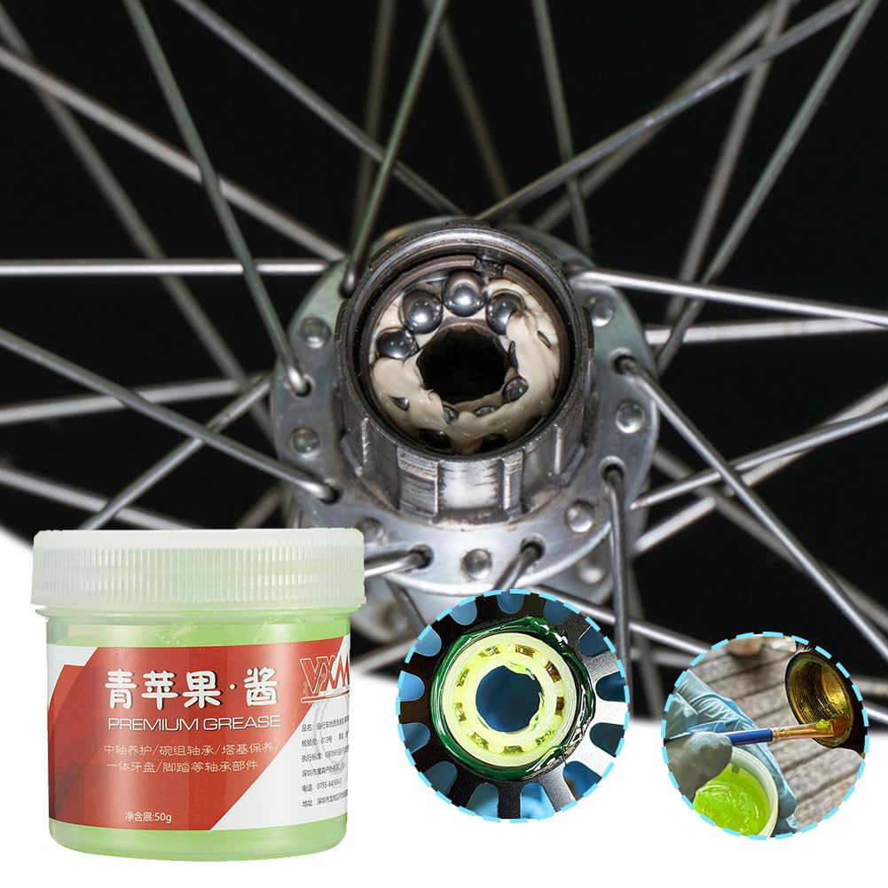 Lubrifiant de qualité supérieure pour vélo, graisse de roulement verte, protection contre la rouille pour pièces de vélo