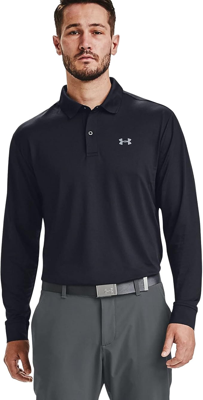 Under Armour Perf Texture Long-Sleeve Polo heren Polo. : Amazon.nl:  Kleding, schoenen \u0026 sieraden