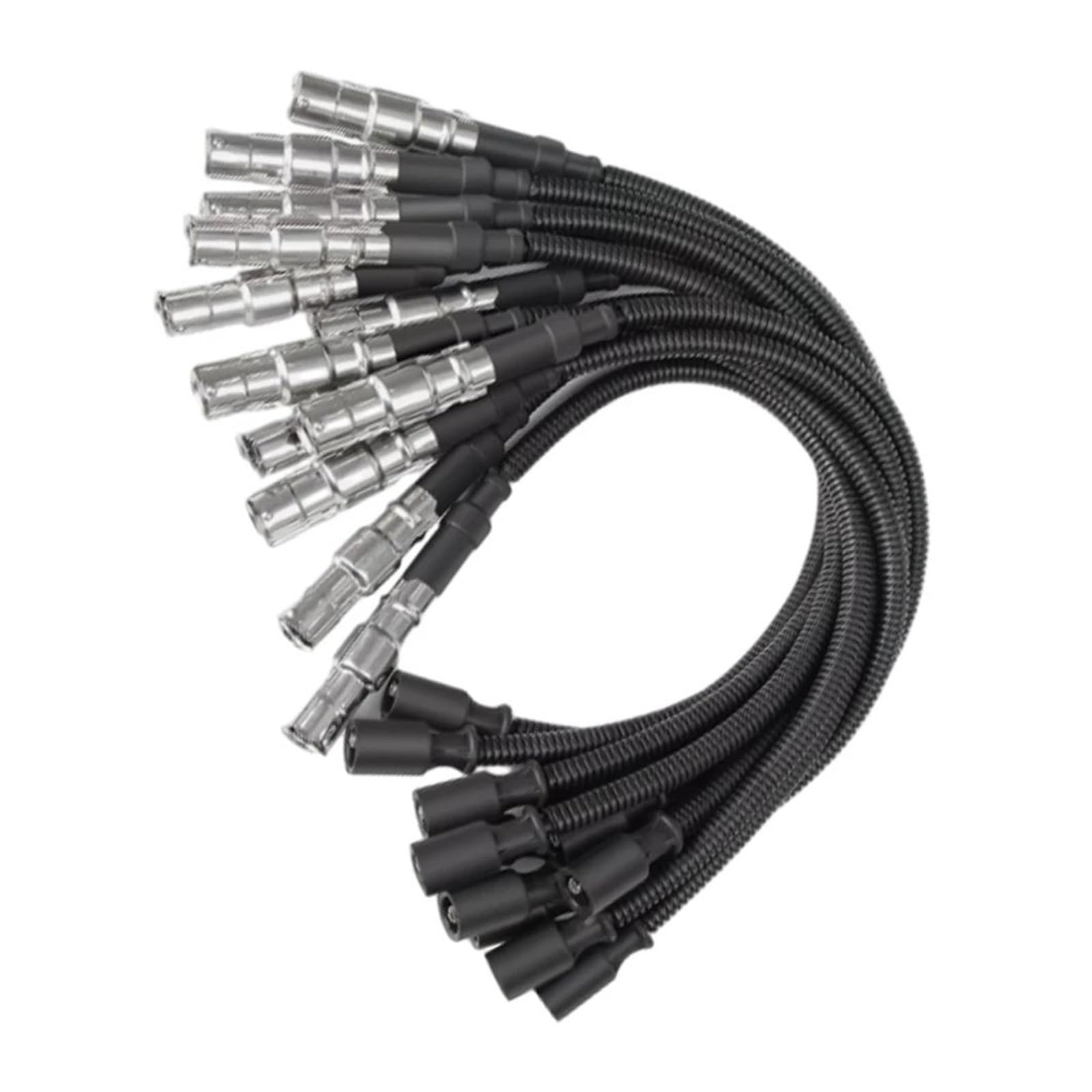 Zündspule Kabel Stecker Für C240 ​​C280 C32 C320 CLK320 E320 ML320 ML350 Kunststoff + Silikagel 1121500218 Zündkerzen-Zündkabelsatz