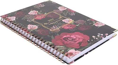 MAGICLULU Calendario 2024, planificador de horario, planificador, agenda de oficina, cuaderno de citas, agenda de citas, cuaderno, calendario, bloc