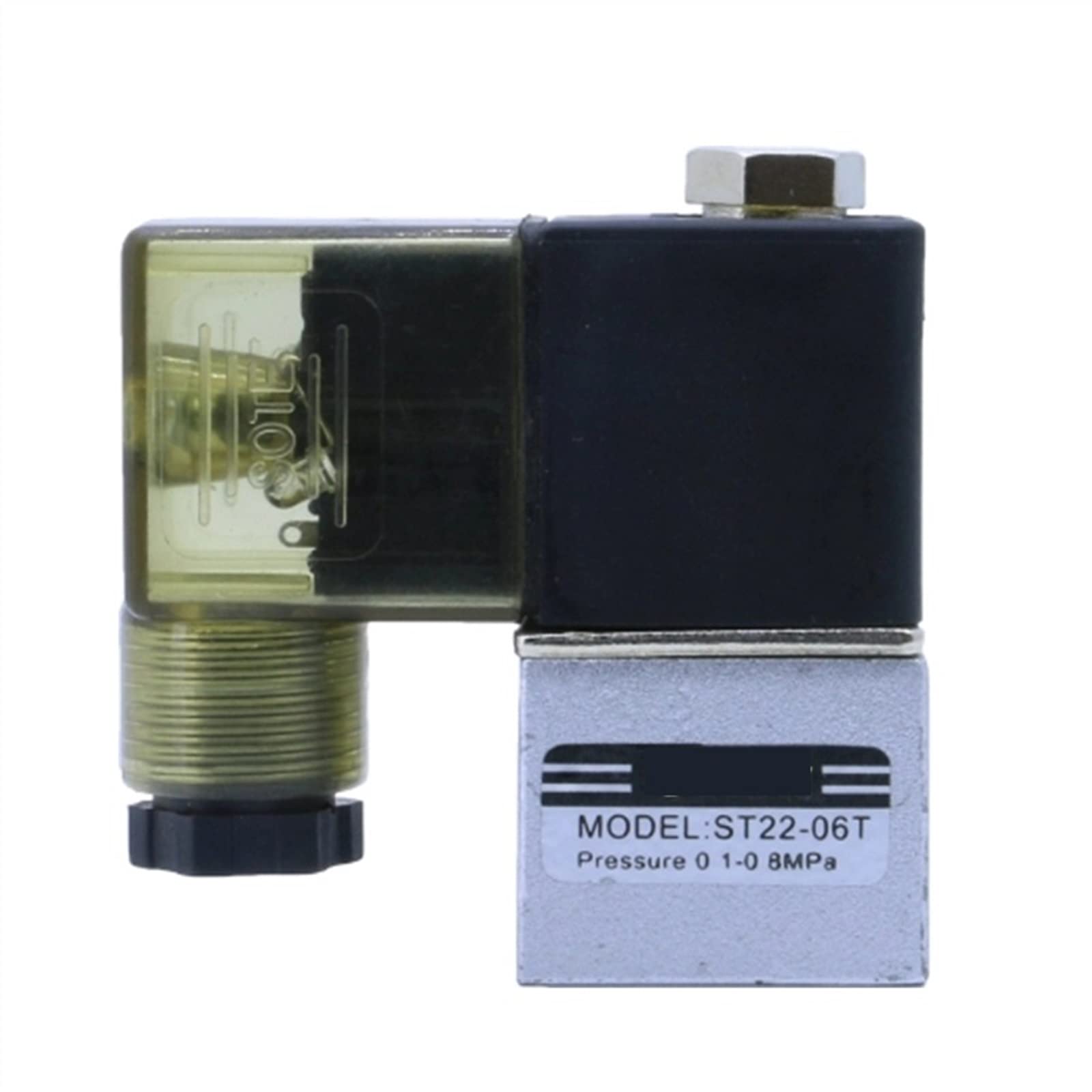 TREDSWQCV DC 24V Normally Open SOTE Solenoid Valve AC 220V 380V ST22-06T Air Compressor Pump Accessories Exhaust 1Pcs(220 Volt)