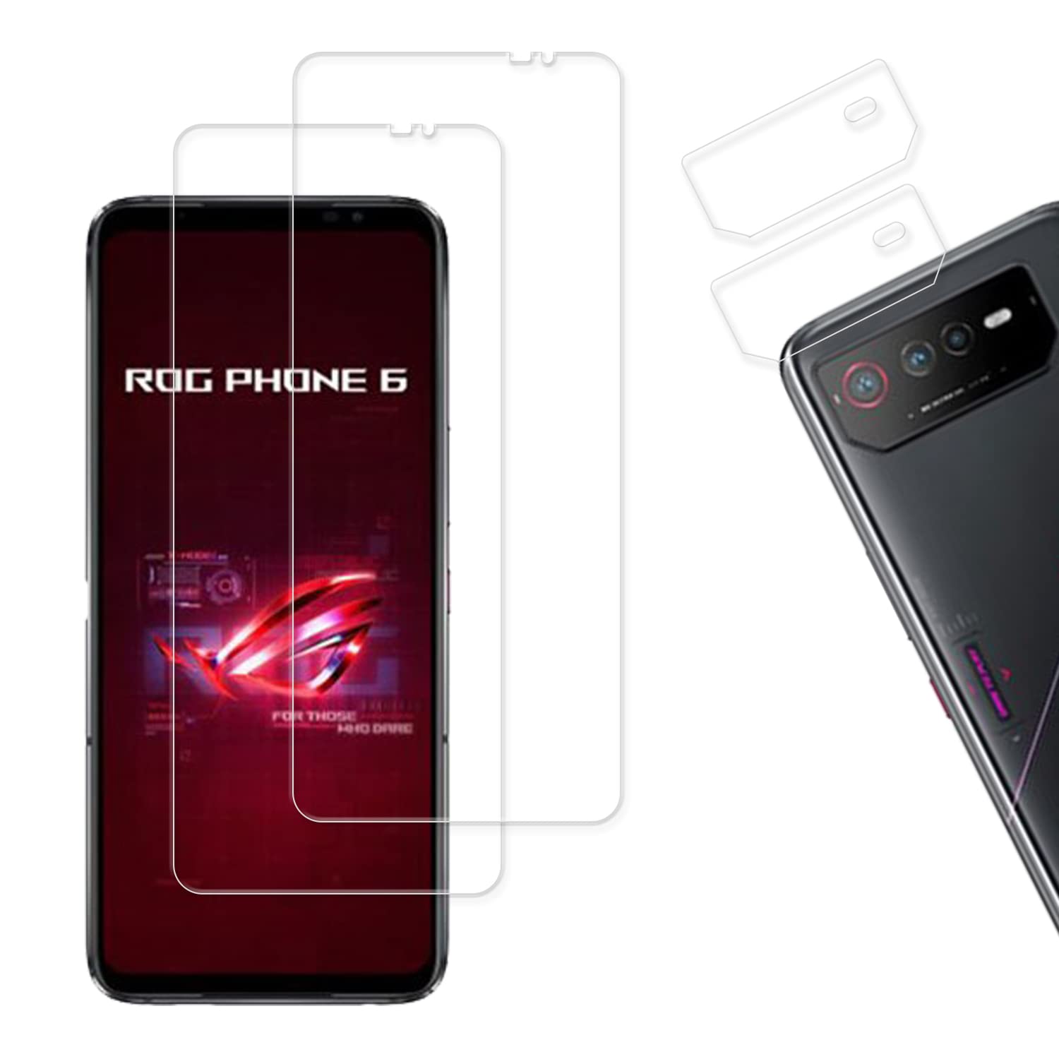 kpns 日本素材製 強化ガラス asus rog phone 6 6 pro 用 ガラス