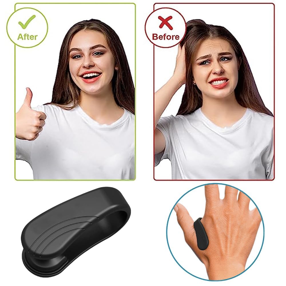 PREZONE Sugar Control Li4 Acupressure Point Clip, Migraine Acupressure Point Clip, Acupressure Hand Pressure Point Clip, Headache Acupressure Point Tool, Li4 Acupressure Point Clips Relief Tension Anxiety(4) 4
