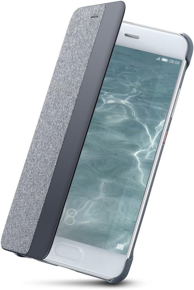 Huawei P10 PLUS Smart View Flip Cover Case (Light Grey)