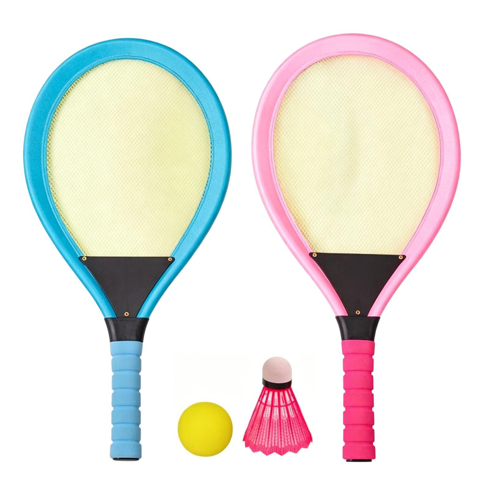 JDNH NBR Adult Tennis Badminton Racket Set For Backyard And Park Game