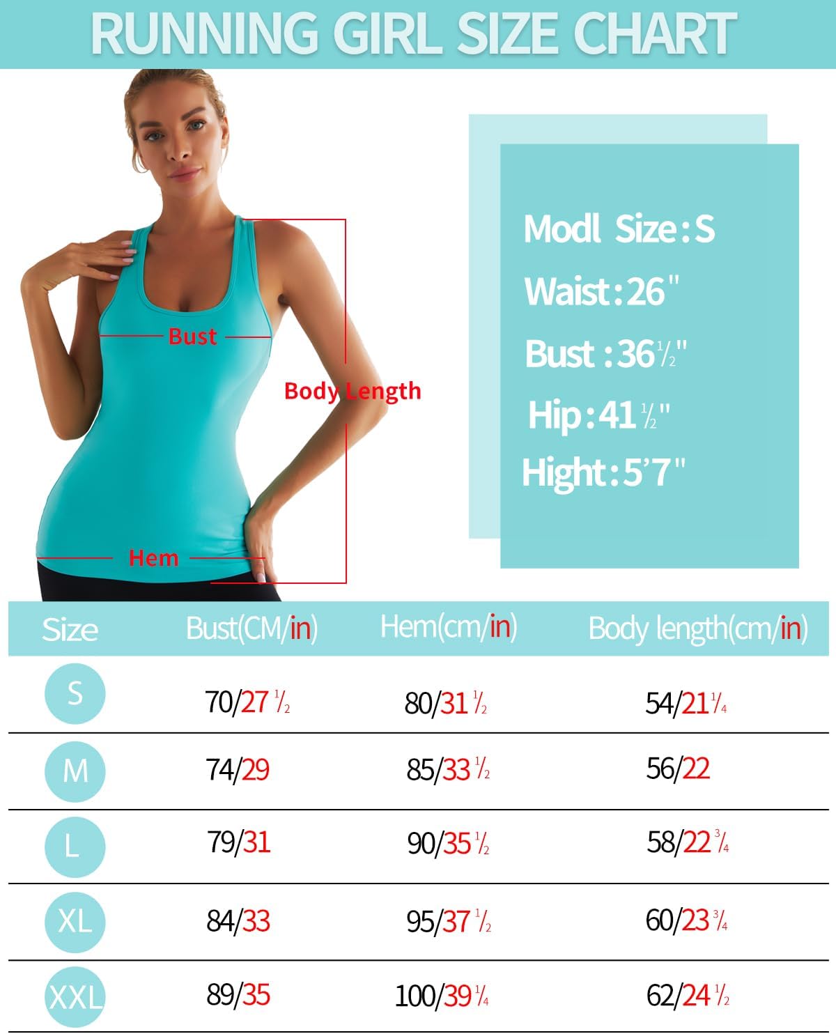 RUNNING GIRL Workout Tank Tops with Built in Bras for Women,Compression Shirt Strappy Back Athletic Yoga Tops