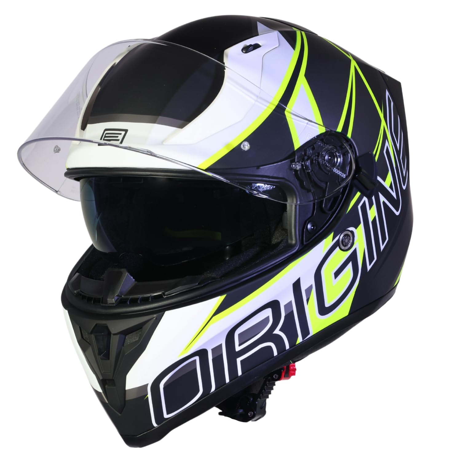 ORIGINE Casco Integrale per Moto da Strada con Doppia Visiera Omologato ECE2206
