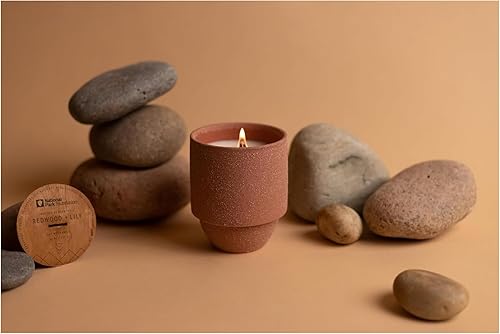 Miniatura 6 de Paddywax National Parks - Vela perfumada de cera de soja artesanal fabricada en los Estados Unidos, tarro de cerámica texturizada de 11 onzas,