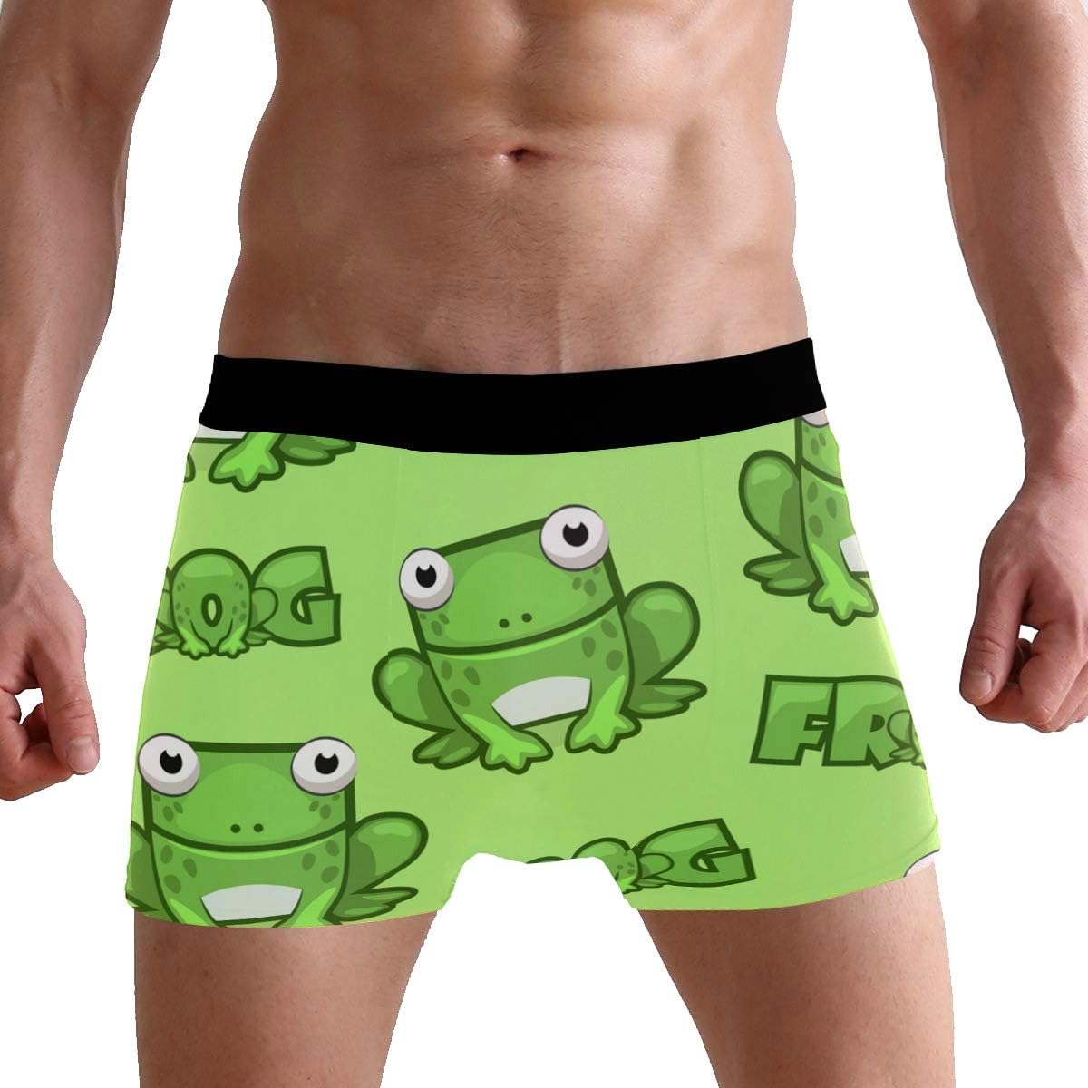 ZZKKO Men's Stretch Underwear Funny Patterns Polyester Men Boxer Briefs - Image 2