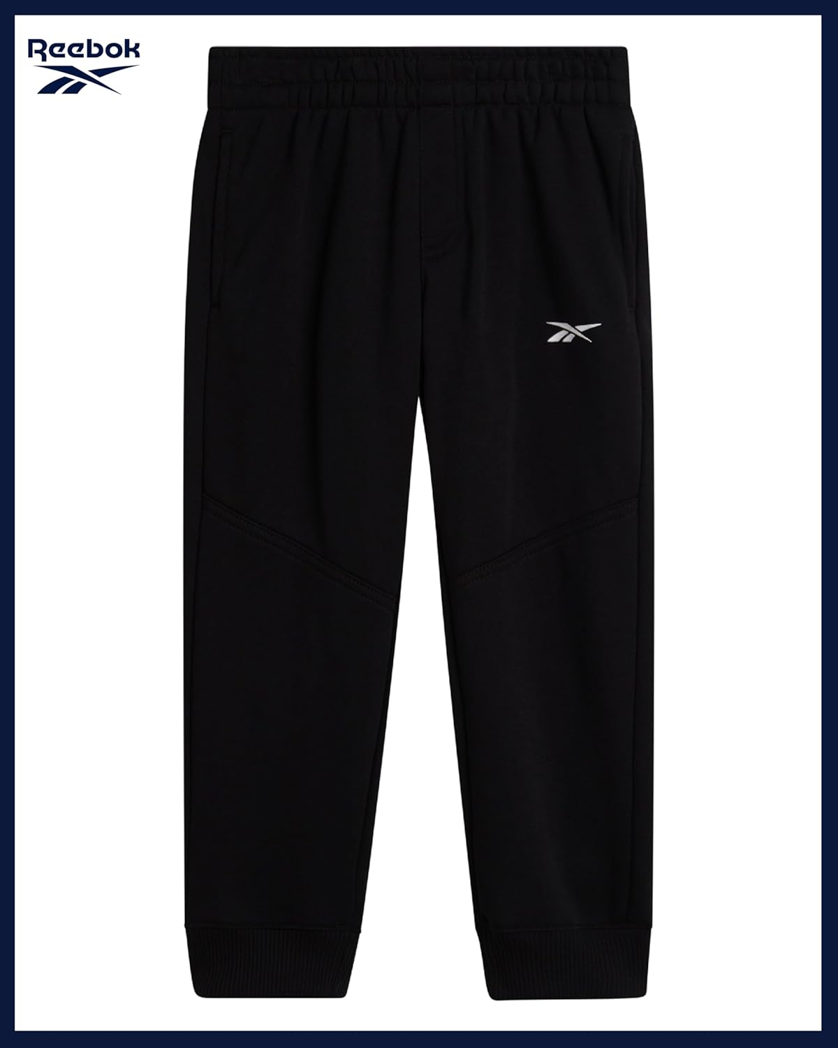 Reebok Baby Boys Pant Set - 3 Piece Quilted Puffer Jacket Boy Jogger Sweatpants and Short Sleeve Graphic Toddler Boy Shirts - Image 6